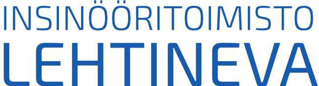 Logo: Insinööritoimisto Lehtineva - Rakennusalan laskentatyökalut ja mitoitusohjelmat. Omakotitalon rakennesuunnittelu ja arkkitehtisuunnittelu.